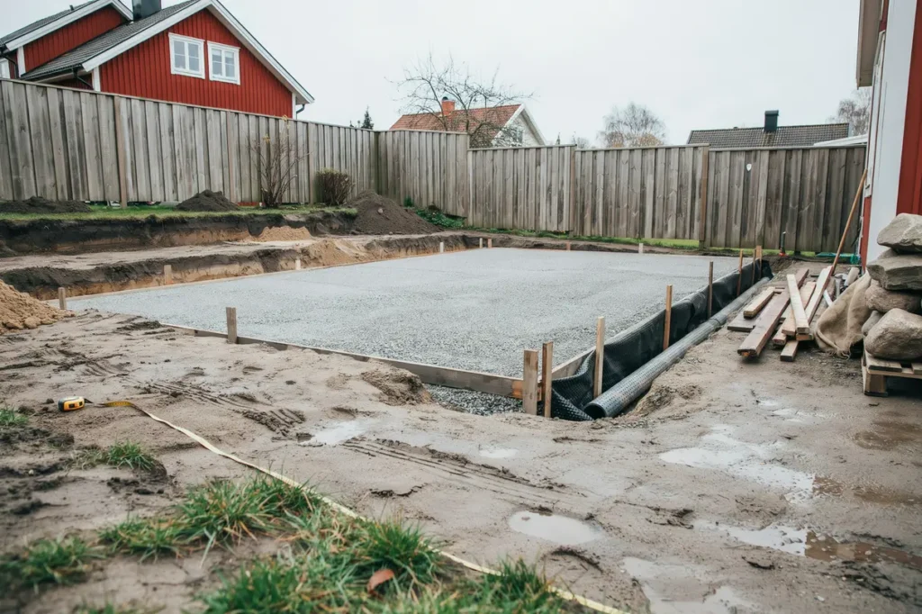 s undviker du s ttningar p tomten praktiska mark tg rder f re stenl ggning garage och uterum